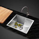 Cefito Kitchen Sink 36X36CM Stainless Steel Nano Basin Single Bowl Silver-7