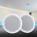 Giantz 6''Ceiling Speakers In Wall Speaker Home Audio Stereos Tweeter 2pcs-8
