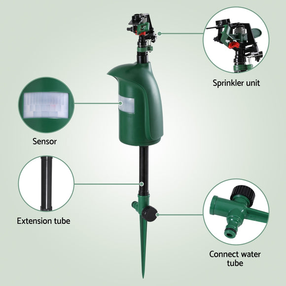 Gardeon Snake Repeller Outdoor Water Sprinkler Animal Deterrent