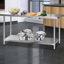 Cefito 1829 x 610mm Commercial Stainless Steel Kitchen Bench-8
