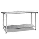 Cefito 610 x 1829mm Commercial Stainless Steel Kitchen Bench-1