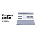 Artiss Shoe Rack Cabinet Stackable 10-Tier Grey-8