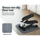 Everfit Mini Stepper with Resistance Rope Aerobic Trainer 150KG White-6