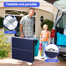 Everfit Table Tennis Ping Pong Table Portable Foldable Family Game Home Indoor-5