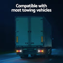 Giantz Pair 75 LED Tail Lights Stop Reverse Indicator 12V Ute Trailer Caravan Truck Boat-4