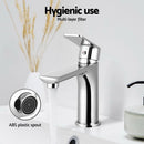 Cefito Bathroom Basin Mixer Tap Brass Faucet Vanity Laundry Sink Chrome-5