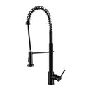 Cefito Kitchen Mixer Tap Pull Down 2 Modes Sink Faucet Basin Laundry Black-1