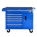 Giantz 6 Drawer Tool Chest Trolley Cabinet Cart Toolbox Storage Organiser Wheels-3