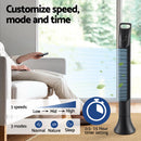 Devanti Tower Fan Oscillating 3 Speeds with Remote 91cm-4