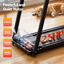 Everfit Treadmill Electric Home Gym Fitness Exercise Fully Foldable 450mm Black-8