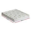 Giselle Bedding Mattress Topper Pillowtop Bamboo 7.5cm King-2