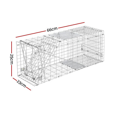 Gardeon Animal Trap Cage Possum 66x23cm - 0
