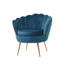 Artiss Armchair Velvet Blue Callista-1