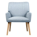 Artiss Armchair Fabric Blue Grey Sebastini-3