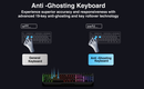 Laser RGB Gaming Keyboard with Anti-Ghosting Keys-5