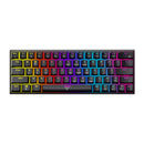 Laser Gaming Mini Mechanical Keyboard Black-1