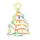 Samland Christmas Tree Motif Rope Light Large 118cm Height-3