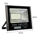 Samland 297 Led Solar Flood Light Outdoor with Remote Control 100W Cold White-3