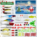 Fishing Lures Tackle Set for Fisher Men, Father, Granpa, Boys - 2025 Christmas Surprise Gift 78pcs-1