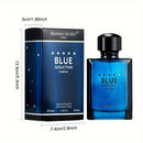 100ml men's light perfume, refreshing and lasting woody fragrance perfume, suitable for date and daily life cologne, is a perfect gift for men's father's day gift-3