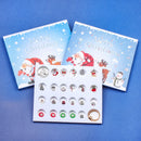 24-Day Christmas Advent Calendar DIY Bracelet Set, Festive Charm & Bead Kit for Aussie Xmas Gifting & Crafting-3