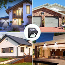 4Pack Solar Sensor Lights Outdoor with 30 LEDs – Wireless Waterproof Solar Motion Sensor Wall Lights for Fence, Patio, Deck, Yard & Garden, Motion Activated Auto On/Off(White)-5