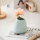 Modern Ceramic Vase Set (3-Piece): Minimalist Home Decor for Living Room Flower Arrangements (Blue) | Other Styles Available in Store-8