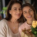 Forever Love Heart Birthstone Necklace: 925 Sterling Silver Personalized Jewelry for Mom, Wife, Friend with 12 Month Stone Options（purple diamond,February）-6