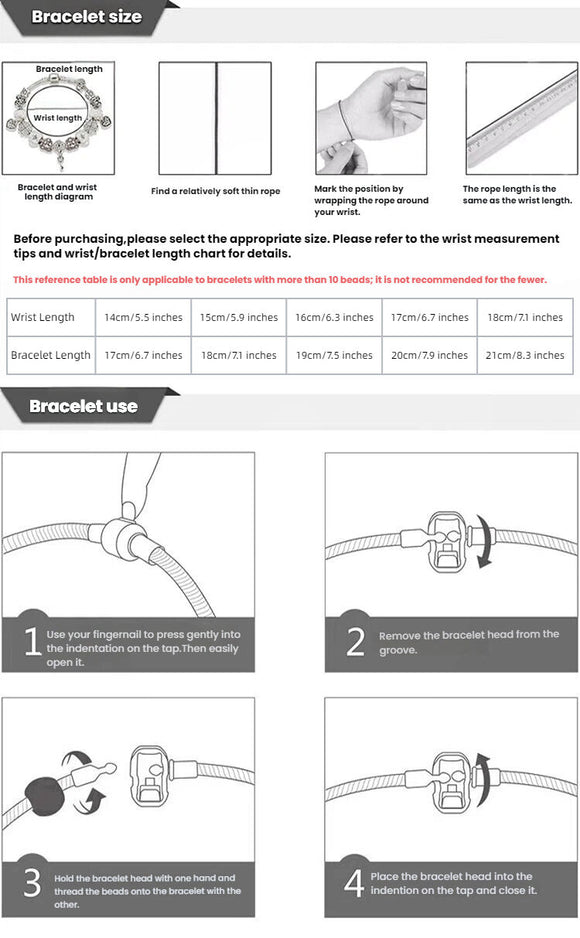 Colorful Cat Eye Glass Bead Clover Pendant Bracelet(20cm)