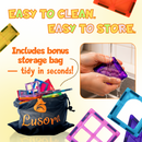 Hundred And Two Pieces Magnetic Tiles Building Set-5