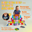 Sixty Pieces Magnetic Tiles Building Set-5