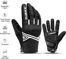 Breathable Mesh Motorcycle Gloves Touchscreen with TPR Palm Pad Hard Knuckle-White-XLarge-4