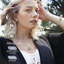 Infinity Love Heart Necklace, Birthstone Necklace for Women, Jewelry for Women with Healing Crystals, Allergy Free Pendant Necklace-14-Power-Golden Yellow Shade-2