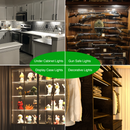 Under Cabinet Lighting, Timer & CCT 2700-6000K with Slider Dimmer, Plug-in 12Inch 12W Lights for Curio Cabinet, Kitchen, Bookshelf (4 Bars Kit)-5