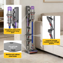 Mershine Vacuum Stand for Dyson V16 G5 V15 V11 V10 V8 V7 V6, Carbon Steel Cordless Vacuum Holder-6