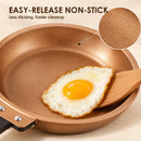 Double-Sided Non-Stick Frying Pan, Flip Pancake Pan with Heat-Resistant Handle for Eggs, Pancakes & Toast, Gas Electric & Ceramic Stoves-8