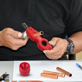 Universal Pipe Deburrer Deburring Rust Brush Deburring Tool Interior And Exterior Multi-Layer Deburrer For Plumbing - 0