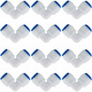 12 pcs RO Water Filter Accessories Nozzle Fitting 1/4 Inch 90 Degree Right Angle Fast Docking For Connecting Water Pipe-1
