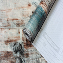 Self Adhesive Vinyl Wallpaper For Furniture Countertop Brown wood grainPattern Decorative Sticker,0.45*6M-4
