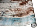 Self Adhesive Vinyl Wallpaper For Furniture Countertop Brown wood grainPattern Decorative Sticker,0.45*6M-5