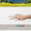 Ultra-soft and absorbent bathroom mat | 3.5cm thick, antibacterial and non-slip TPR material, machine washable, quick-drying, suitable for showers, bathtubs and entryways (Gray, 15.75*23.62in)-6