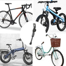 16 Inch - Bicycle Stand for Children's Bikes - MTB Kickstand - Single Bicycle Stand - Bicycle Accessories for Children - Bicycle Stand - Side Stand for Bicycles - Bicycle, E-Bike, City Bike & Mountain Bike - Pink - Easy to Install-5