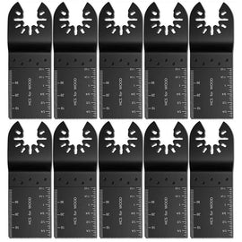 10 Pcs High Carbon Steel Saw Blades, 34 mm