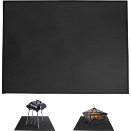 39*72 inches Under Grill Mat for Outdoor Grill,Fireproof Grill Pad for Fire Pit,Indoor Fireplace Mat Fire Pit Mat,Oil-Proof Waterproof BBQ Protector for Decks and Patios