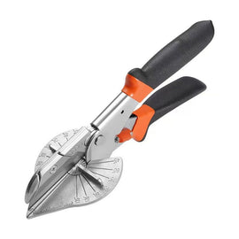 Miter Shears- Multifunctional Trunking Shears for Angular Cutting of Moulding and Trim, Adjustable at 45 to 135 Degree, Hand Tools for Cutting Soft Wood, Plastic, PVC