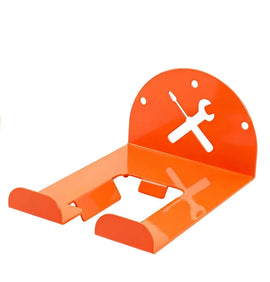 Trimmer Rack Wall Mount - Heavy Duty Wall Hanger for Grass Trimmer Garden Tools Chainsaw Hedge Trimmer 1 Pack Orange（D model）