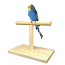 Small Bird Perch,Bird Play Stand,Portable Training Parrot Playstand, Bird Cage Toys for Cockatiels Conures Parakeet Finch Lovebirds-1