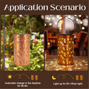 Birthday Gifts for Women Mom Grandma Ladies Solar Lanterns Outdoor Hanging Dragonfly Hollowed-Out Metal Waterproof LED Garden Decor Outside for Patio Yard Porch-4