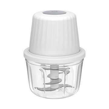 Mini Food Processor Cordless Set with Multiple 3*(350ml+250ml+100ml) Bowls＆ 6+3+2 Blades, Small Garlic Chopper Mincer, USB Rechargeable Battery Vegetable Chopper,Wireless Electric Meat Blender Grinder - 0