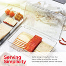 Bacon Container For Refrigerator (2 Pack) Fridge Storage Organizer | Cheese & Deli Storage Container | Bacon Keeper | Cold Cuts Meat Saver | Cheese Holder, BPA Free-3